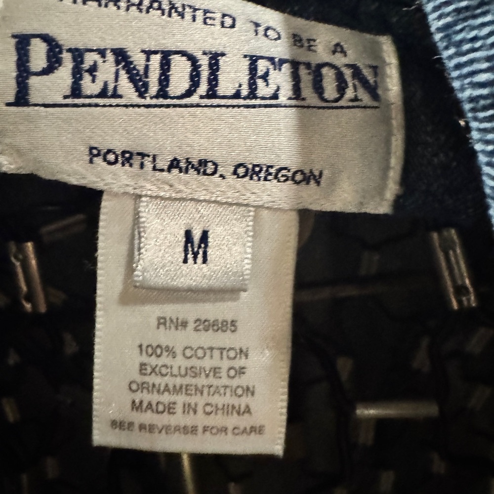 Pendleton Beaded Denim Jacket - image 5